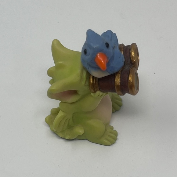 NWOB Whimsical World Of Pocket Dragons “BIRD WATCHER” By Real Musgrave - Picture 6 of 6